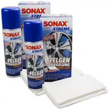 2 x Sonax 02361000 Xtreme Llanta sellado Hybrid netp Rojo Collection Technology 250 m