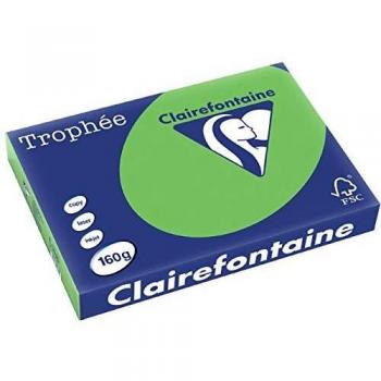 Papel Multifuncional Clairefontaine Trophée A3, 160 g/m², Naranja