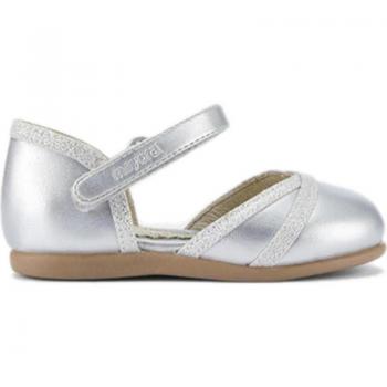 Sandalias de Niña Mayoral 41348 Plata Metálico