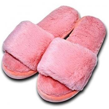 COFACE - Zapatillas de casa para Mujer, Elegantes, de algodón, Antideslizantes, para otoño/Invierno, en 4 Colores
