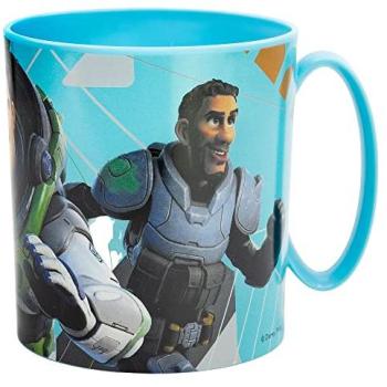 Taza Infantil Reutilizable de Plástico para Microondas 350 ml Lightyear