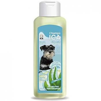 ICA CHPM26 Champú 4 en 1 con Aloe Vera para Perros