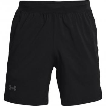 Short de hombre UA Launch Run de 18 cm negro Under Armour