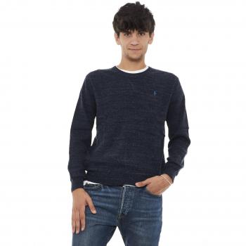 Ralph Lauren - Jerséi - Manga larga - para hombre Midnight Navy Heather Large