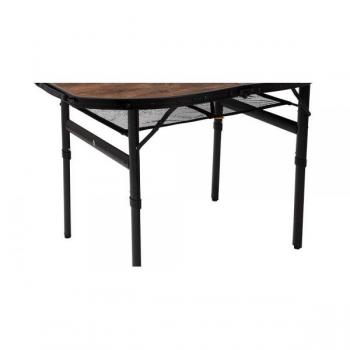 Mesa Ovalada Industrial Bo-Camp Woodbine Modelo Maleta 100x70 cm