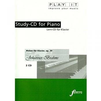 Study-CD for Piano - Walzer für Klavier,op. 39