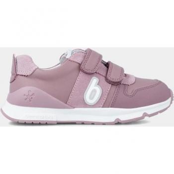 Zapatillas Deportivas Biomecanics 231006-B Básico Malva - Zapatillas deportivas de niños, fabricadas en piel, con doble cierre adherente