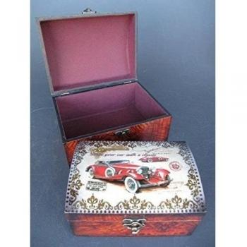 * Ang. Joyas Vallas. Madera/Oldtimer 2ST. l.20 cm Juego.
