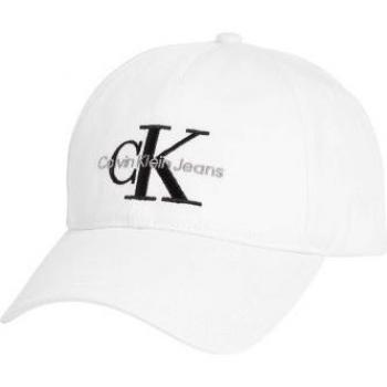 Gorra Calvin Klein Jeans Monogram K50K510061 Blanca de Algodón Orgánico para Hombre
