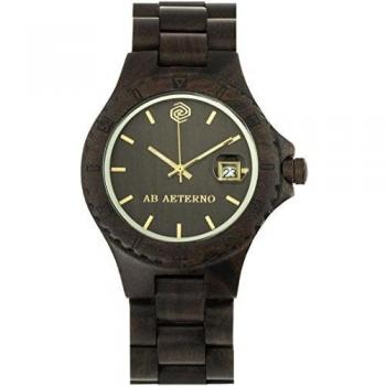 AB AETERNO Men's Volcano Analog Display Swiss Quartz Brown Watch