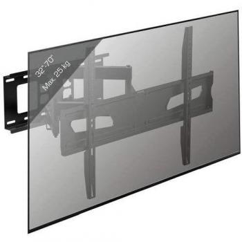 Soporte de pared para TV VCM B-NS 600, extensible, inclinable y giratorio, compatible con VESA, carga máxima 25 kg, para pantallas de 32 a 70 pulgadas