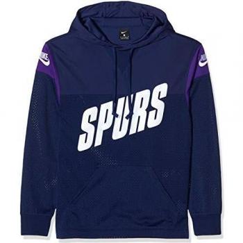 NIKE THFC M NK JSY Hoodie Sudadera con Capucha, Hombre, Binary Blue/Court Purple/White