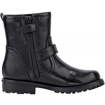 Scarpe Kids Stivali GEOX J Olivia in Pelle nera J84A5B-000BC-C9999