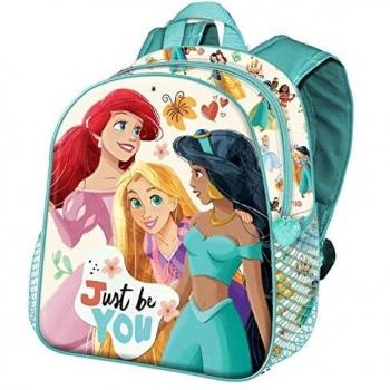 Karactermania Princesas Disney You-Mochila 3D Pequeña, Blanco, Talla única