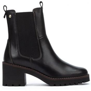 Botín de piel viella W6D-8627 para mujer