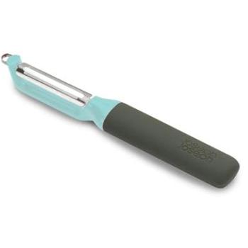 Pelador Giratorio Joseph Joseph Duo - Acero Inoxidable, Mango Antideslizante, Compacto y Lavable en Lavavajillas