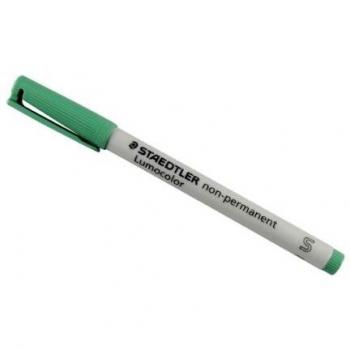 Marcador Lumocolor No Permanente Staedtler 0,4mm Verde Recargable