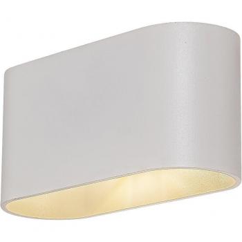 Aplique de Pared Ovalado de Metal Blanco Mate G9 Dimmerizable IP20 Rabalux Kaunas