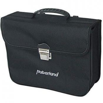 MALETIN HABERLAND CLASSIQUE 34x27x11 NEGRO 10 LITR
