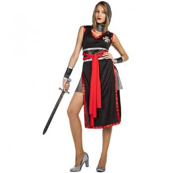 Kimokawaii Disfraz de Cruzada Negro para mujer