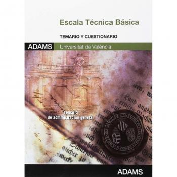 Escala técnica básica, Universitat de València. Temario y cuestionario