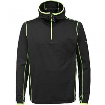 Trespass Oxy Active Hooded TP75 Top, Hombre, Negro