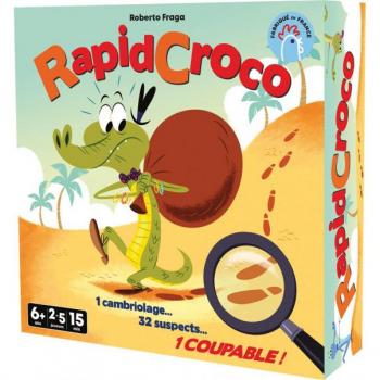 Juego de Mesa Asmodee RapidCroco - 32 Sospechosos, 1 Culpable