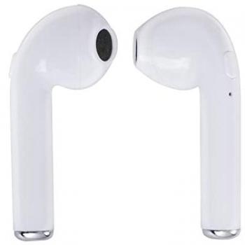 Auriculares Bluetooth True Wireless Estéreo Trevi HMP 1221 Air Mini, Inalámbricos, con Micrófono Incorporado y Funda de Carga, Color Blanco