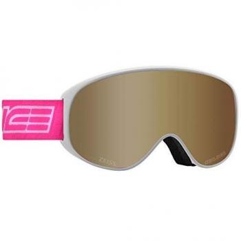 Salice 101TECH - Gafas de esquí SR Blanco-Violeta Lente Tech S2-S4 Unisex Adulto, descripción de la Montura: Blanco, única