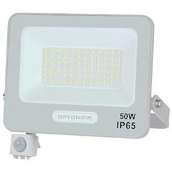 Proyector LED SMD 50W IP65 4500lm Blanco Natural 4000K con Sensor de Movimiento Integrado