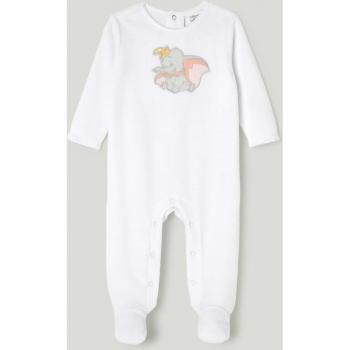 Pelele de velour Dumbo patch Cotton Juice