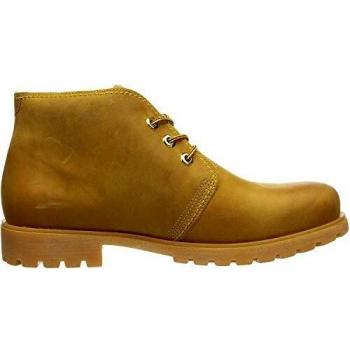 Panama Jack Men's Lace-Up Boots - Vintage Yellow, Size 40
