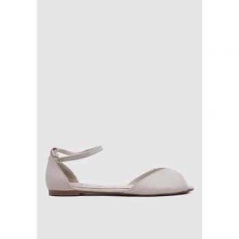 Sandalia Plana Mujer Blanco Top 3 23362 - Cómoda y Elegante