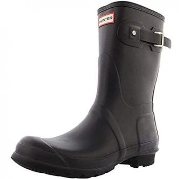 Hunter Original Short, Women's Wellington Boots, Black