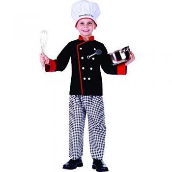 Dress Up America Disfraz de Cocinero Chico Ejecutivo