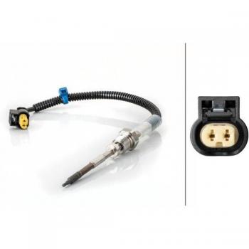 Sensor de temperatura de los gases de escape HELLA 6PT 014 495-041