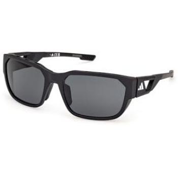 Adidas Sport SP0092 Matte Black Polarized Sunglasses