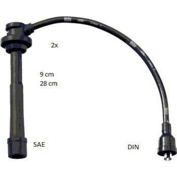Juego de Cables de Encendido BERU ZEF1636 para SUZUKI Jimny, SWIFT 3 y Grand Vitara 2