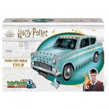 Harry Potter Flying Ford Anglia 3D Puzzle (130 Pieces) - Wrebbit