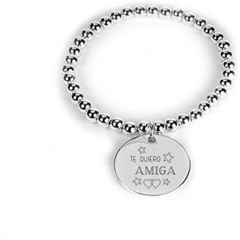 LUXENTER Pulsera Mi Sol de Metal - TE Quiero Amiga