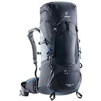 Deuter Aircontact Lite 50 + 10, Negro Grafito, Talla única