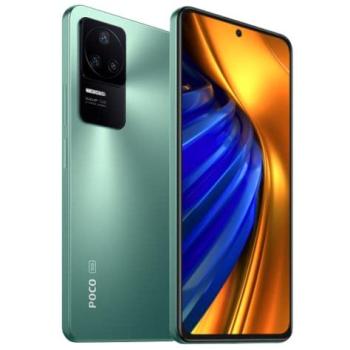 Smartphone POCO F4 5G NFC 128GB Snapdragon 870 Octa Core 120Hz AMOLED Cámara 64MP OIS Carga Rápida 67W Verde Nebula