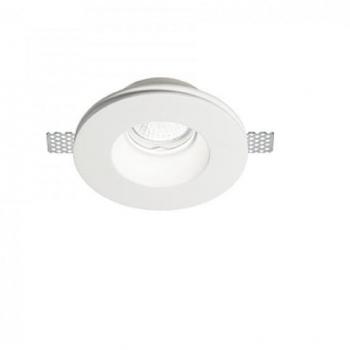 Foco Empotrable Ideal Lux Samba Redondo Mediano 1 Luz GU10 35W Blanco