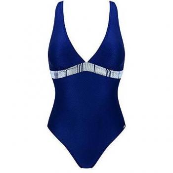 Triumph Summer Waves Op 02 Traje de baño de una Pieza, Azul