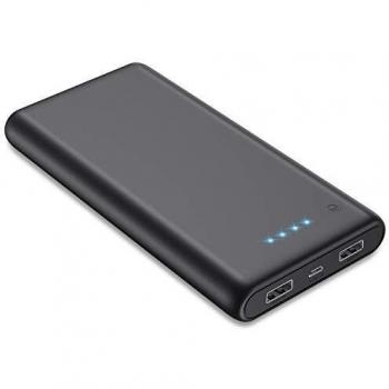 Trswyop Batería Externa, 26800mAh con 2 Puertos USB Salida Power Bank de Carga Rápida, 4 Indicadores LED de Cargador Portatil Compatible con iPhone Samsung Xiaomi Huawei iPad etc [Versión 2022]