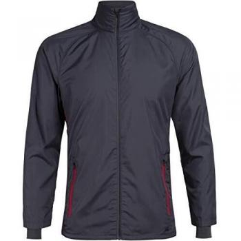 Icebreaker Rush - Chaqueta cortavientos para hombre, color Pantera, tamaño medium