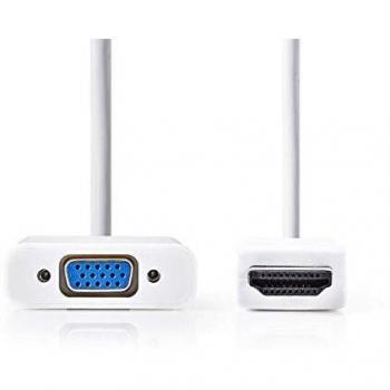 Adaptador de cable HDMI a VGA Nedis - Blanco