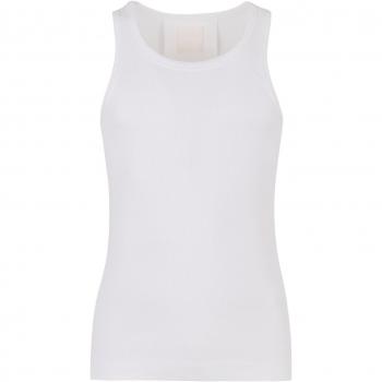 Givenchy Men's Cotton Tank Top - White, Size Small, Extra Slim Fit