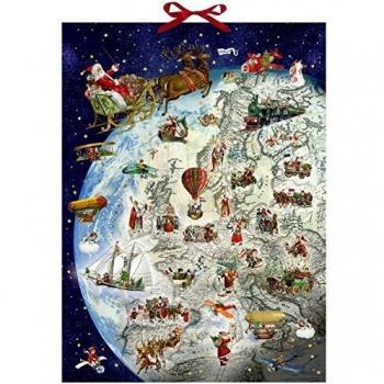 Wandkalender - Der Dienstplan des Weihnachtsmanns