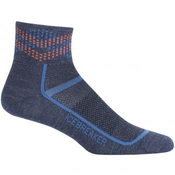 Icebreaker Calcetines Multi Sport Ultralight Mini Men – ungepolstert, 101483, fathom hthr-sea blue-alpine ar, S